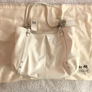 NWT Coach patent leather bag